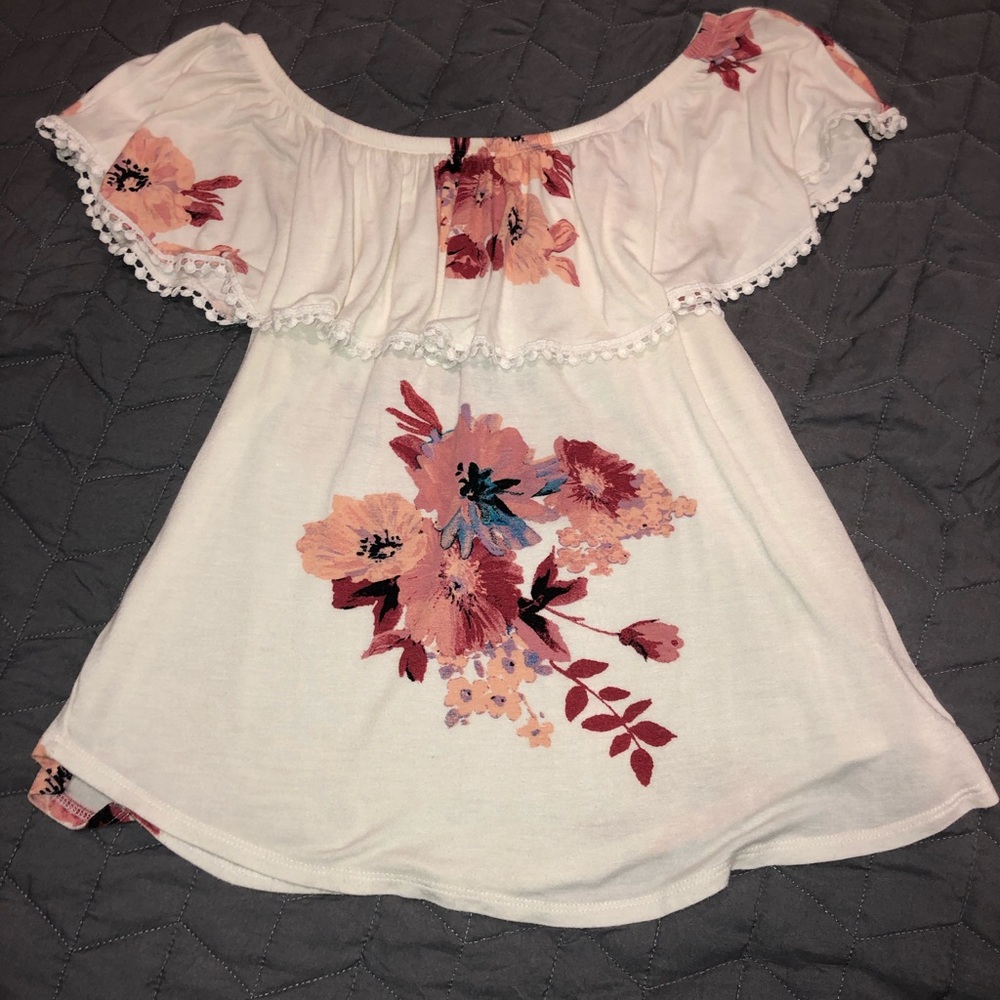 Off the shoulder blouse